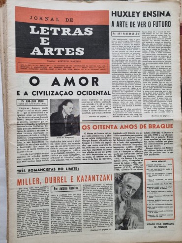 JORNAL DE LETRAS E ARTES (1961-1970)