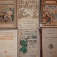 6 (Seis) Livros escolares de Gramatica e Historia Antigos