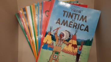 Banda desenhada 12 (Doze) Livros do TinTin