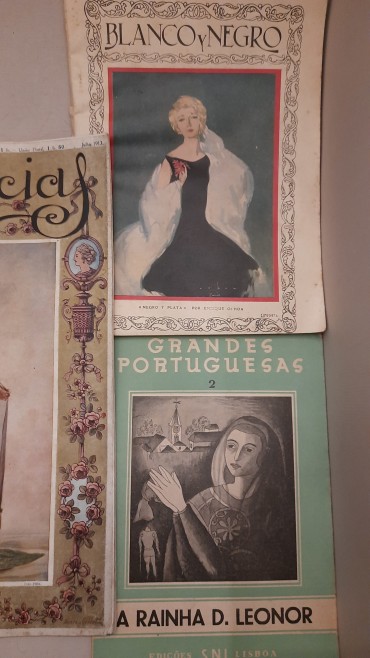 3 (Três) Revistas “Elegância, Blanco y Negro e Grandes Portugueses”