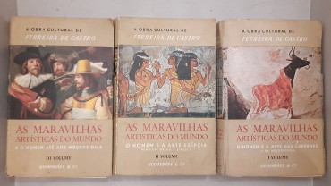 As Maravilhas Artísticas do Mundo em III Volumes