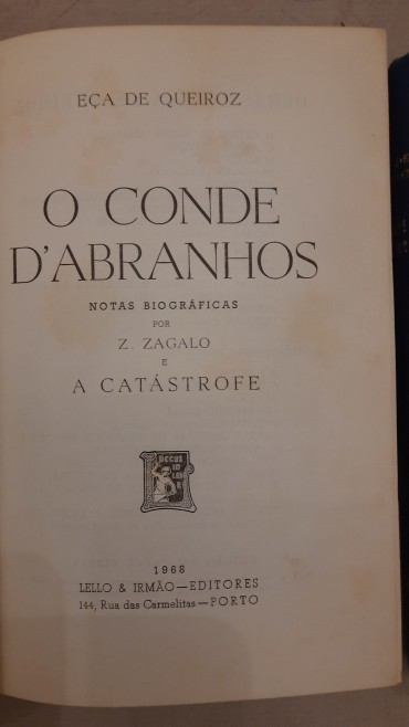 Duas Obras de Eça de Queiroz
