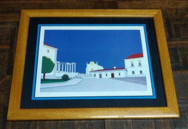 MOLINA (1926-2002) - Temple de Diana - Évora