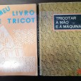 Dois livros de tricot