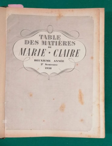Revistas Marie Claire antigas e encadernadas