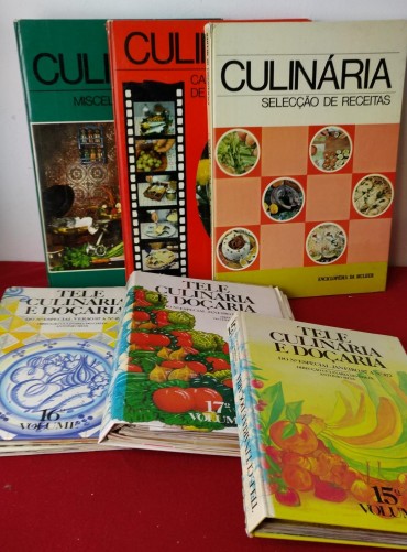 LOTE DE LIVROS DIVERSOS - CULINÁRIA