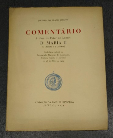 COMENTÁRIO À OBRA DE ESTER DE LEMOS D. MARIA II