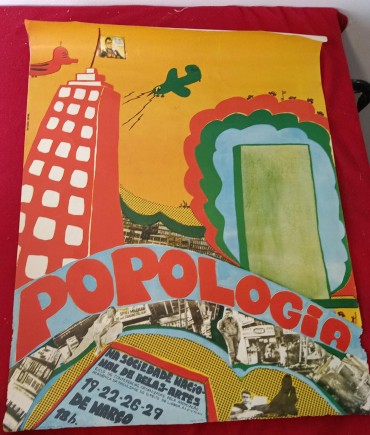 Poster «Popologia - Sociedade Nacional de Belas Artes»