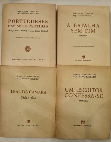 AQUILINO RIBEIRO  - 4 PUBLICAÇÕES