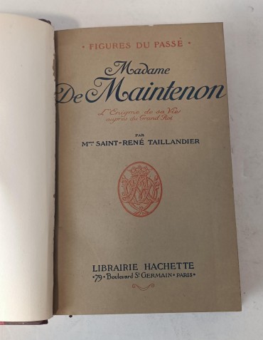 «Madame de Maintenon»