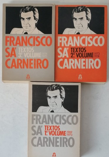 «Francisco Sá Carneiro» - 3 Vol.  