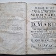 MEMORIAS DA VIDA, E VIRTUDES DA SERVA DE DEOS SOROR MARIA JOANNA