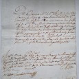 MANUSCRITO SÉC XVIII
