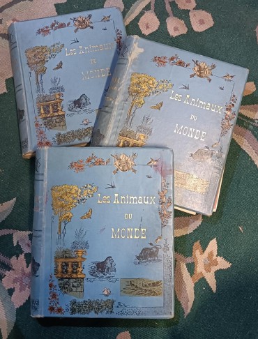 LES ANIMAUX DU MONDE - 3 TOMOS