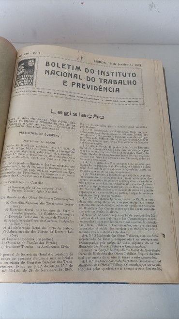 INSTITUTO DO TRABALHO E DA PREVIDÊNCIA - 3 VOLUMES