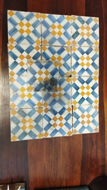 Lote de azulejos 