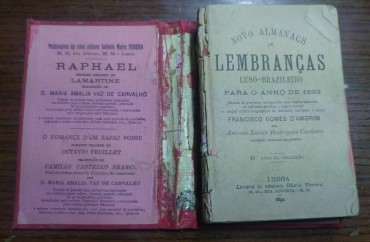 NOVO ALMANACH DE LEMBRANÇAS LUZO-BRAZILEIRO - PARA O ANNO DE 1893