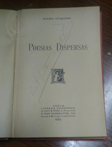 POESIAS DISPERSAS