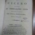 OS TRÊS LIVROS DE CICERO SOBRE AS OBRIGAÇÕES CIVIS