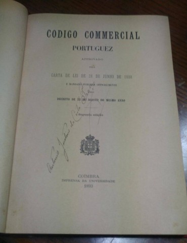 CODIGO COMMERCIAL PORTUGUEZ