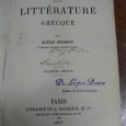 HISTOIRE DE LA LITTERATURE GRECQUE