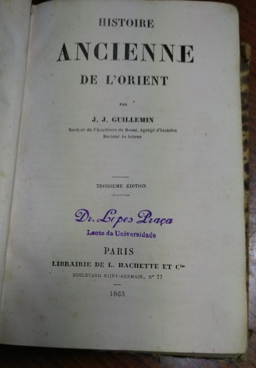 HISTOIRE ANCIENNE DE L'ORIENT