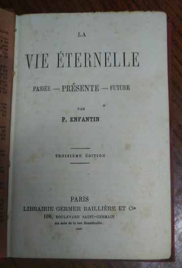 LA VIE ÉTERNELLE