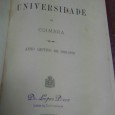 ANNUARIO DA UNIVERSIDADE DE COIMBRA - Anno Lectivo de 1898-1899