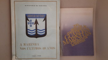 Dois (2) Livros Sobre a Marinha Portuguesa