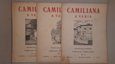 Três (3) Revistas “Camiliana & Vária”		