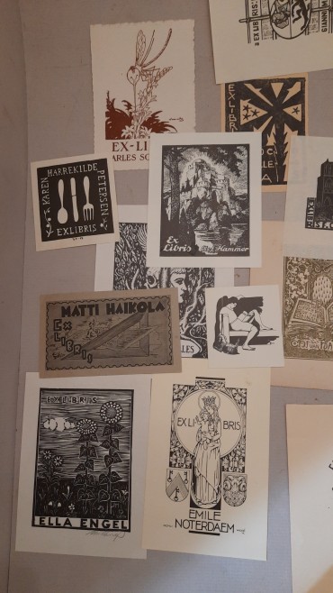Conjunto de 20 (vinte) ExLibris	