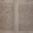 Manuscrito s/ papel, um bifólio, assinado , com sinal público	