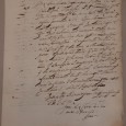 Manuscrito s/ papel, um bifólio, assinado , com sinal público	