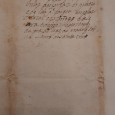 Manuscrito s/ papel, 13 fólios cosidos, assinado pelo selo branco colado