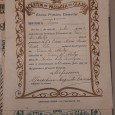Dez (10) Boletins, Certificados e Diplomas  Antigos