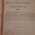 Dez (10) Boletins, Certificados e Diplomas  Antigos