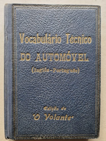 VOCABULÁRIO TÉCNICO DO AUTOMÓVEL (Inglês-Português)