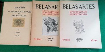 Três revistas das Belas Artes