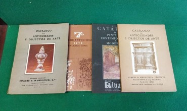 Lote de catálogos de antiguidades 