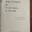 A cooperação Anglo-saxónica na Grande Guerra de 1914-1918