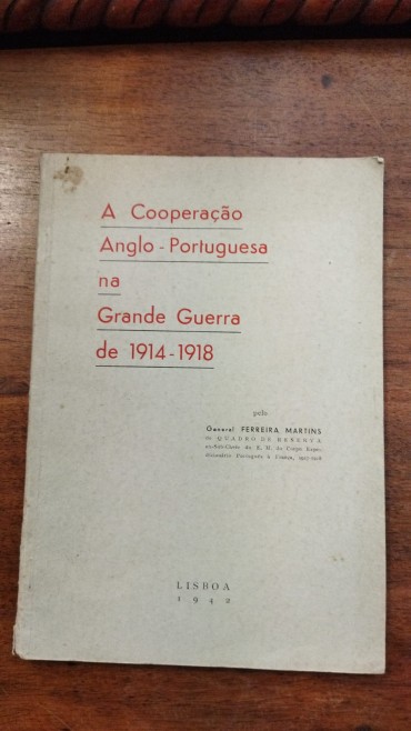 A cooperação Anglo-saxónica na Grande Guerra de 1914-1918