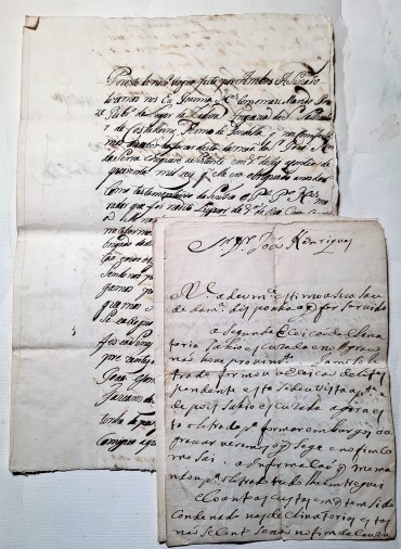 MANUSCRITOS SÉCULO XVIII