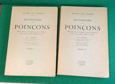 Dictionnaire de poinçons - Tomo I e II 