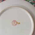 Seis pratos de sobremesa 