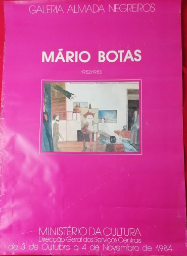 Cartaz «Galeria Almada Negreiros - Exposição Mário Botas»