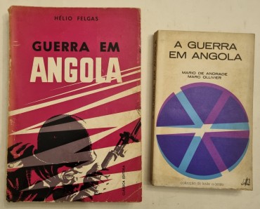 GUERRA EM ANGOLA (2) LIVROS