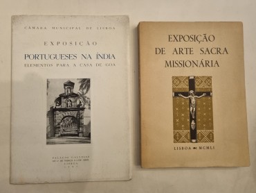 EXPOSIÇÕES IMPÉRIO PORTUGUÊS (2) LIVROS