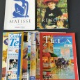 Lote de livros sobre arte teórica e prática 