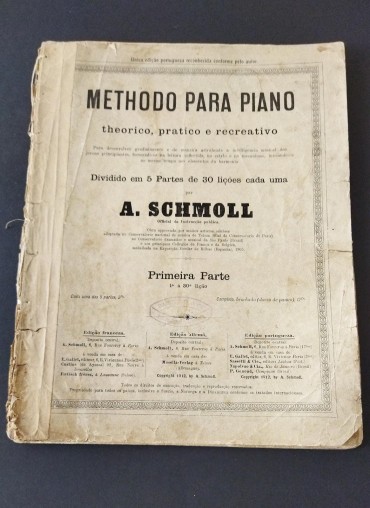 Methodo para piano theorico, pratico e recreativo