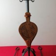 Conjunto de ferros e utensílios de lareira
